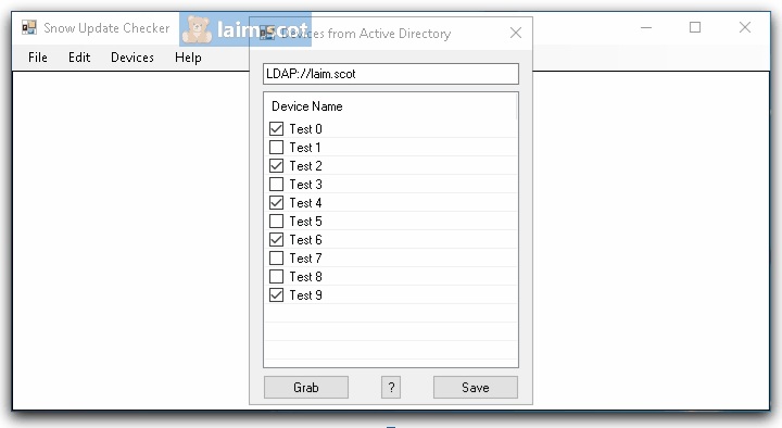 Snow Update Checker Alpha 1