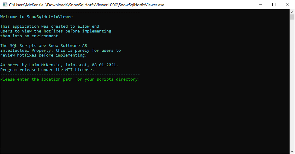 Application View 1
