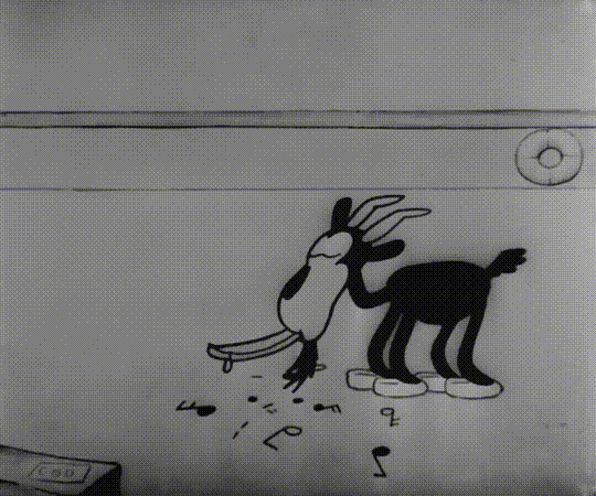 Example GIF output of Steamboat Willie